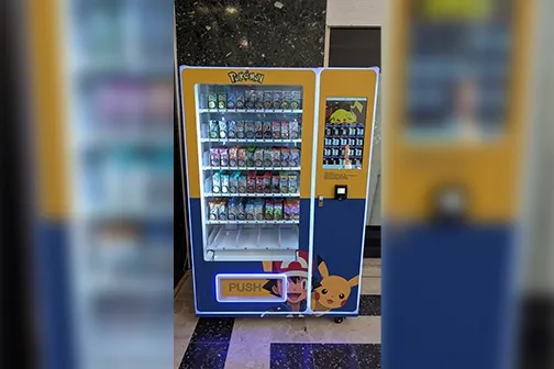 Pokemaon Trading Cards Machine